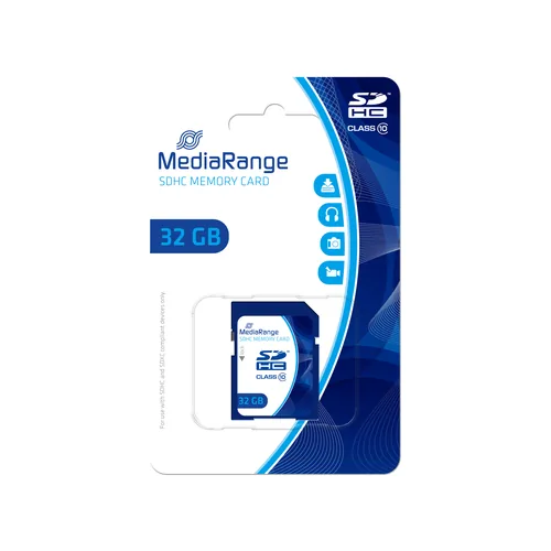 MEDIARANGE  SD-Card 32GB SDHC Klasse 10, 32GB