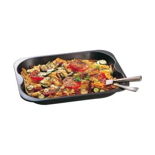 Zenker Auflaufform Special Cooking 33.5 x 27 cm, Eckig, Schwarz - Materialtyp: Metall - Material: Stahl - Detailfarbe: Schwarz - Mikrowellenfest: Nein - Spülmaschinenfest: Nein - Set: Nein
