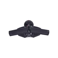 BBB Standpumpe AirWave Schwarz - Ventiltyp: Schrader - Sclaverand/Presta - Dunlop - Pumpentyp: Standpumpe - Pumpe Eigenschaften: Aufpumpen - Sportart: Velo