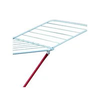 MSV 3700703930839 laundry drying rack/line Floor-standing rack White