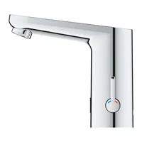 GROHE Waschtisch-Armatur mit Infrarot-Elektronik Get E - Material: Messing - Anschlussmass: 1/2 - Farbe: Silber - Ausführung: Infrarot-Elektronik - Produktfamilie: Keine