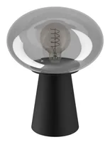 EGLO Leuchten Tischleuchte MADONNINA gross, schwarz exkl. E27 1x40W - Betriebsart: Netzbetrieb - Lampensockel: E27 - Farbtemperatur Kelvin: Je nach Leuchtmittel - Zusätzliche Ausstattung: Keine - Gesamtleistung: 40 W - Dimmbar: nicht dimmbar