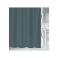 spirella Duschvorhang Primo 120 x 200 cm, Dunkelgrau - Breite: 120 cm - Höhe: 200 cm - Detailfarbe: Dunkelgrau - Produkttyp: Duschvorhang - Detailmaterial: Polyester (PES) - Grundmaterial: Polyester (PES)