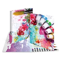 HERMA Gummibandmappe A4 Farben, Karton, mit Innendruck - Typ: Gummibandmappe - Ausstattung: Innendruck - Gummiband - Detailfarbe: Rose - Material: Karton