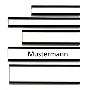 Franken Magnetschild 75 x 20 mm, Braun, 10 Stück - Detailfarbe: Braun - Breite: 15 mm - Länge: 0.06 m - Selbstklebend: Ja