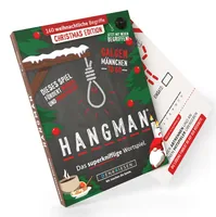 Denkriesen Hangman – Christmas Edition (d) - Sprache: Deutsch - Kategorie: Lernspiel - Altersempfehlung ab: 9 Jahren - Spieldauer: 20 min - Min. Anzahl Spieler: 2 - Max. Anzahl Spieler: 8