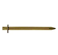 Kundert Outdoor Stahl-Hering T-Shape 300 mm x 20 mm - Bodenbeschaffenheit: Steinboden - Material: Stahl - Länge: 300 mm - Verpackungseinheit: 4 Stück - Sportart: Camping