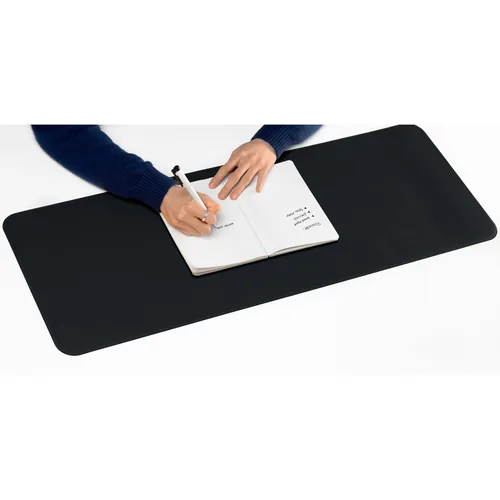 Sigel Schreibunterlage Einrollbar 80 x 30 cm, Schwarz - Kalender Schreibunterlage: Nein - Breite: 80 cm - Länge: 30 cm - Material: Lederimitat - Detailfarbe: Schwarz