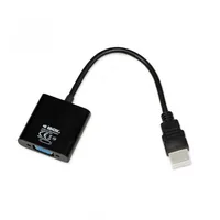 iBox IAHV01 cavo e adattatore video HDMI tipo A (Standard) VGA (D-Sub) Nero