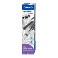 PELIKAN Füllhalter Structure M 824507 grau, Rechtshänder