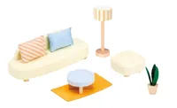 Spielba Holzspielwaren Puppenhausmöbel Wohnzimmer - Altersempfehlung ab: 3 Jahren - Material: Holz - Höhe: 11 cm - Eigenschaften: Keine Eigenschaft - Zertifikate: Keine Zertifizierung