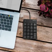 Logilink Keypad mit USB-A Anschluss schwarz