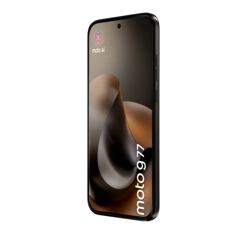 Motorola moto g77 17,3 cm (6.8") Double SIM hybride Android 16.0 5G USB Type-C 8 Go 256 Go 5200 mAh Noir