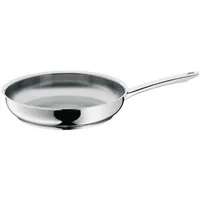 WMF Bratpfanne Profi  28 cm - Material: Cromargan - Pfannentyp: Bratpfanne - Kompatible Kochfelder: Elektro - Gas - Glaskeramik - Halogen - Induktion - Antihaftbeschichtung: Nein - Detailfarbe: Silber - Set: Nein