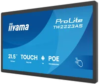 iiyama Touch Display ProLite TW2223AS-B3P Projiziert-kapazitiv - Energieeffizienzklasse: Keine - Detailfarbe: Schwarz - Bildschirmdiagonale in Zoll: 21.5 - Auflösung: 1920 x 1080 (Full HD) - Schnittstellen: 3.5 mm Klinke - Bluetooth - HDMI - RJ-45 (LAN)