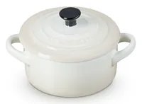 Le Creuset Mi­ni-Bräter 10cm, meringue
