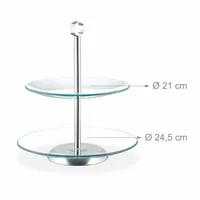 Relaxdays 10032081 Plat et assiette de service