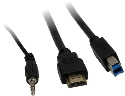 Inter-Tech IPC KVM Switch AC-22HUS HDMI, 4K60Hz