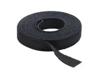 DELOCK Klettband auf Rolle L 2 m x B 13 mm schwarz
