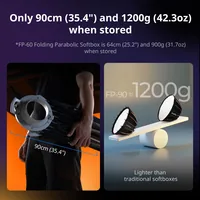 Smallrig FP-60 Schnellaufbau-Falt-Parabol-Softbox - Form: Rund