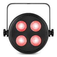 Fuzzix Scheinwerfer PLF20 LED Par 4x 12W RGBAW-UV DMX - Ausstattung: DMX-fähig - Farbwechsler - Inkl. Fernbedienung - Leuchtmittel: LED - Typ: PAR Bar