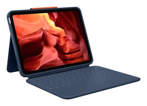 LOGITECH Rugged Combo 4 -  for iPad 10th gen -  Classic Blue (CH)