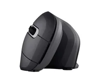Trust Ergonomische Maus Verro Funk - Maus-Typ: Business - Bedienungsseite: Rechtshänder - Maus Features: Scrollrad - Umschaltbare DPI-Auflösung - Detailfarbe: Schwarz - Schnittstelle: USB-A - Verbindungsart: Kabellos