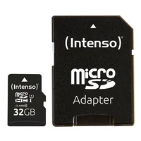Intenso microSDHC 32GB C10 UHS-I U1 Performance Adapte