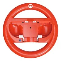 Hori Lenkrad Mario Kart Wheel Attachment – Mario [NSW2/NSW] Rot - Plattform: Nintendo Switch - Nintendo Switch 2 - Verbindungsmöglichkeiten: Keine - Controller Typ: Lenkrad - Detailfarbe: Blau - Rot