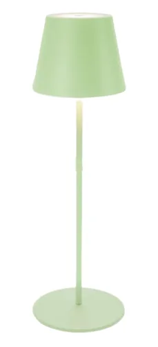 STT Tischleuchte Motion USB Luna, 23 LEDs, Ø 12x38cm, Light Mint - Dimmbar: dimmbar - Lichtfarbe: Warmweiss (WW) - Zusätzliche Ausstattung: USB-Anschluss - Ein/Aus-Schalter - Leuchtenfarbe: Grün - Gesamtleistung: 0 W - Lampensockel: LED fest verbaut