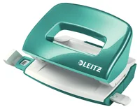 LEITZ Bürolocher NeXXt WOW 5060 50601051 eisblau 10 Blatt