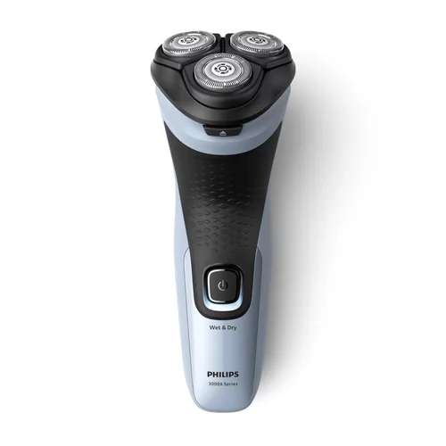 Philips X3003/00 rasoio elettrico Rotazione Trimmer Blu