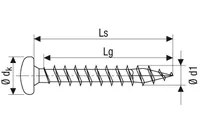 Spax Spanplattenschrauben 3 x 16 mm, 200 Stück - Schraubentyp: Spanplattenschrauben - Schraubenkopf: Pan Head - Schraubenkopfantrieb: Torx - Gewinde: Vollgewinde - Oberfläche: verzinkt - Material: Stahl