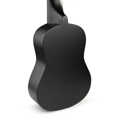 MAX Ukulele UKEY Set Soprano Schwarz 21 Zoll - 