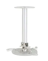 Acer Deckenhalterung 64 cm Silber - Beameraufnahme: N/A - Eigenschaften: Deckenmontage - Neigbar vertikal - Drehbar - Neigbar horizontal - Detailfarbe: Silber - Maximale Tragkraft: 15 kg - Minimaler Deckenabstand: 640 mm - Maximaler Deckenabstand: 640 mm