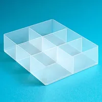 Really Useful Box Einsatz 6 Fächer Transparent - Breite: 37.5 cm - Höhe: 9 cm - Tiefe: 31 cm - Volumen: 0 l - Produkttyp: Einsatz - Verpackungseinheit: 1 Stück