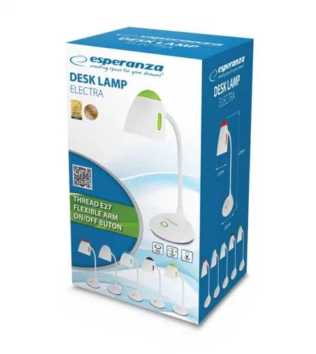 Esperanza ELD110W table lamp E27 12 W LED White