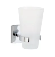 TESA 40270-00000-00 cup holder Stainless steel, White