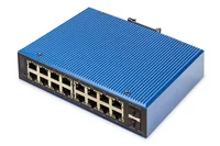 Digitus DN-651158 Netzwerk-Switch Managed L2 Gigabit Ethernet (10/100/1000) Schwarz, Blau