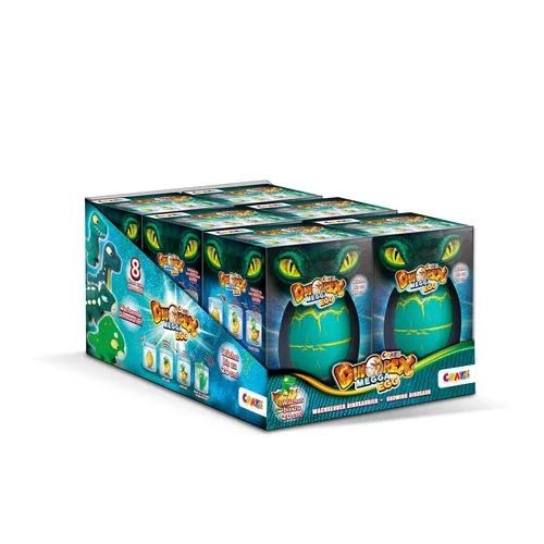 Craze Figur Megga Egg Dinorex - Altersempfehlung ab: 3 Jahren - Höhe: 20 cm - Themenwelt: Dinosaurier