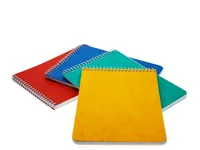 Büroline Notizheft 10.1 × 7.6 cm Quer, kariert, assortiert - Produkttyp: Spiral-/Collegeblock - Bindungsart: Spiralbindung - Detailfarbe: Assortiert - Einband: Spiralbindung - Anzahl Seiten: 48 - Motiv: Ohne Motiv