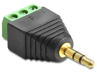 Delock Audio-Adapter Stecker Unkonfektioniert - 3.5 mm Klinke - Kabeltyp: Adapter - Audioanschluss Seite A: Unkonfektioniert - Audioanschluss Seite B: 3.5 mm Klinke - Audiokanäle: Stereo