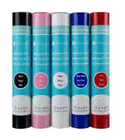 Silhouette Vinylfolie Glossy 30.5 cm Weiss - Geeignet für Drucker: Nein - Detailfarbe: Weiss - Aussenanwendung: Ja - Selbstklebend: Ja - Aufbügelbar: Nein - Folientyp: Vinylfolie