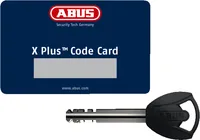 Abus Rahmenschloss Granit XPlus 6950M NR ohne Halter & Kette - Schlossart: Rahmenschloss - Länge: 116.5 mm - Schliesssystem: Schlüssel - Farbe: Schwarz - Sportart: Velo