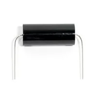 Visaton MKT-A 6,8 µF capacitor Black Fixed capacitor Cylindrical DC