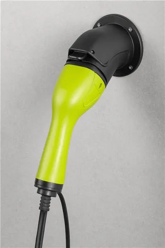 Goobay Angled Wall Mount for EV Type 2 Charging Cable