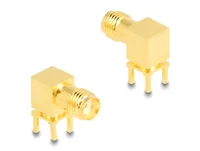DELOCK Adapter SMA Buchse 90 PCB HBI59-1