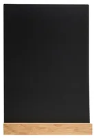 Exacompta 84240D menu holder Table top holder Black, Wood Wood, Acrylonitrile butadiene styrene (ABS)