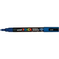 UNI-BALL Posca Marker 0,9-1,3mm PC-3M BLUE blau, Rundspitze