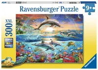 Ravensburger Puzzle Delfinparadies - Motiv: Tiere - Altersempfehlung ab: 9 Jahren - Tiefe: 49 cm - Eigenschaften: Keine Eigenschaft - Zertifikate: Keine Zertifizierung - Breite: 36 cm